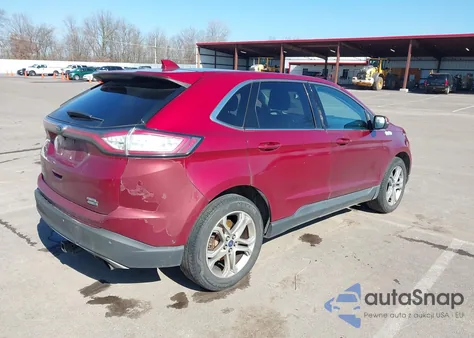 2017 Ford Edge Sel z USA, uszkodzony, nr VIN 2FMPK4J92HBB73196